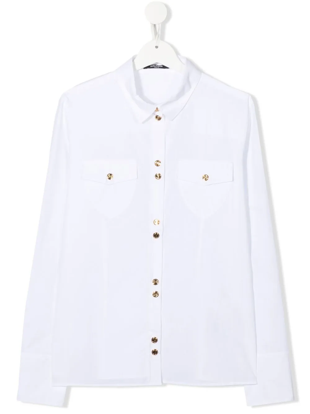 

Balmain Kids TEEN long-sleeve shirt - White