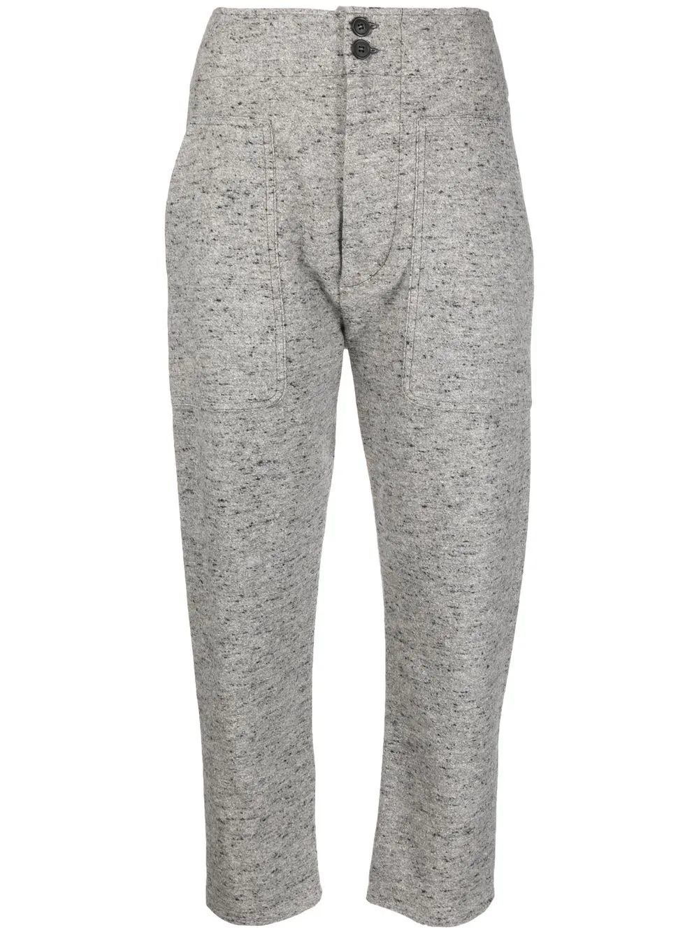 

Isabel Marant Étoile pantalones ajustados con bolsillos - Gris