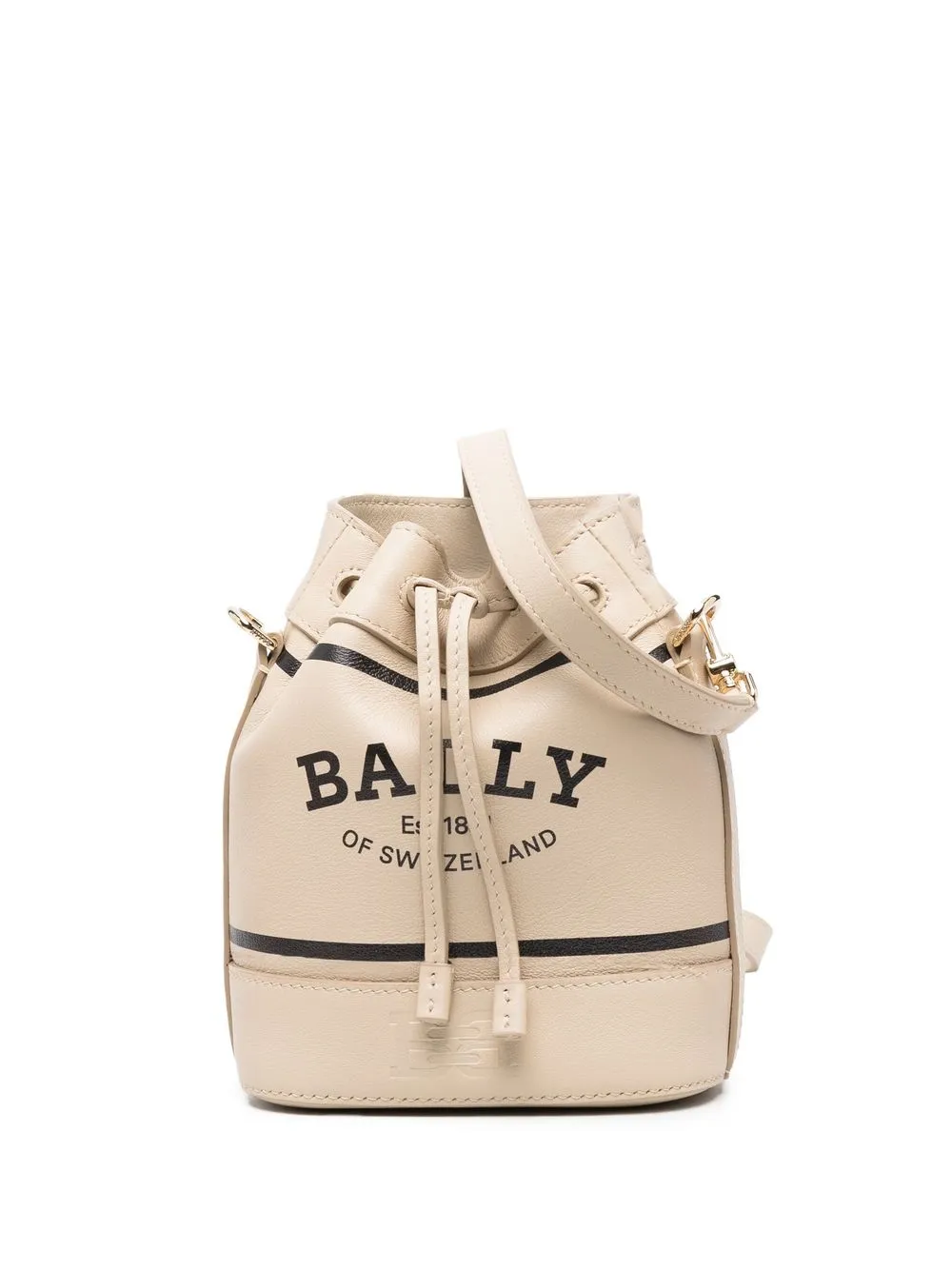 

Bally bolsa bucket con logo estampado - Neutro