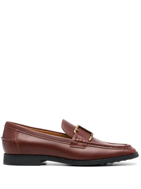 Tod's mocassins à plaque logo