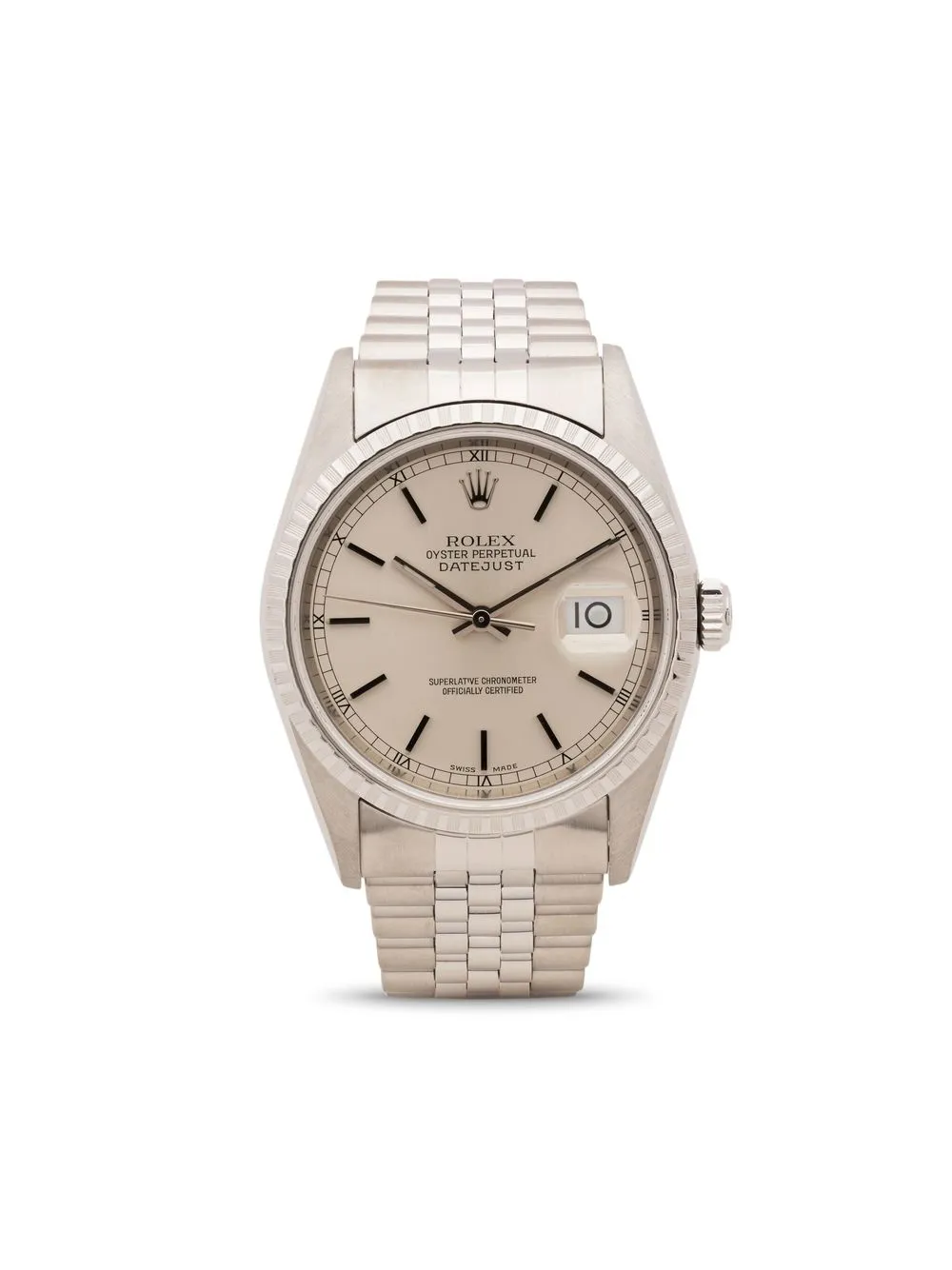 

Rolex reloj Datejust de 36mm 2001 pre-owned - Plateado