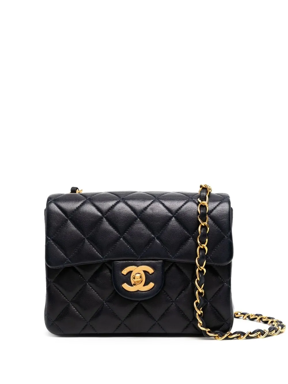 

Chanel Pre-Owned bolsa de hombro Classic Flap mini 1992 - Negro