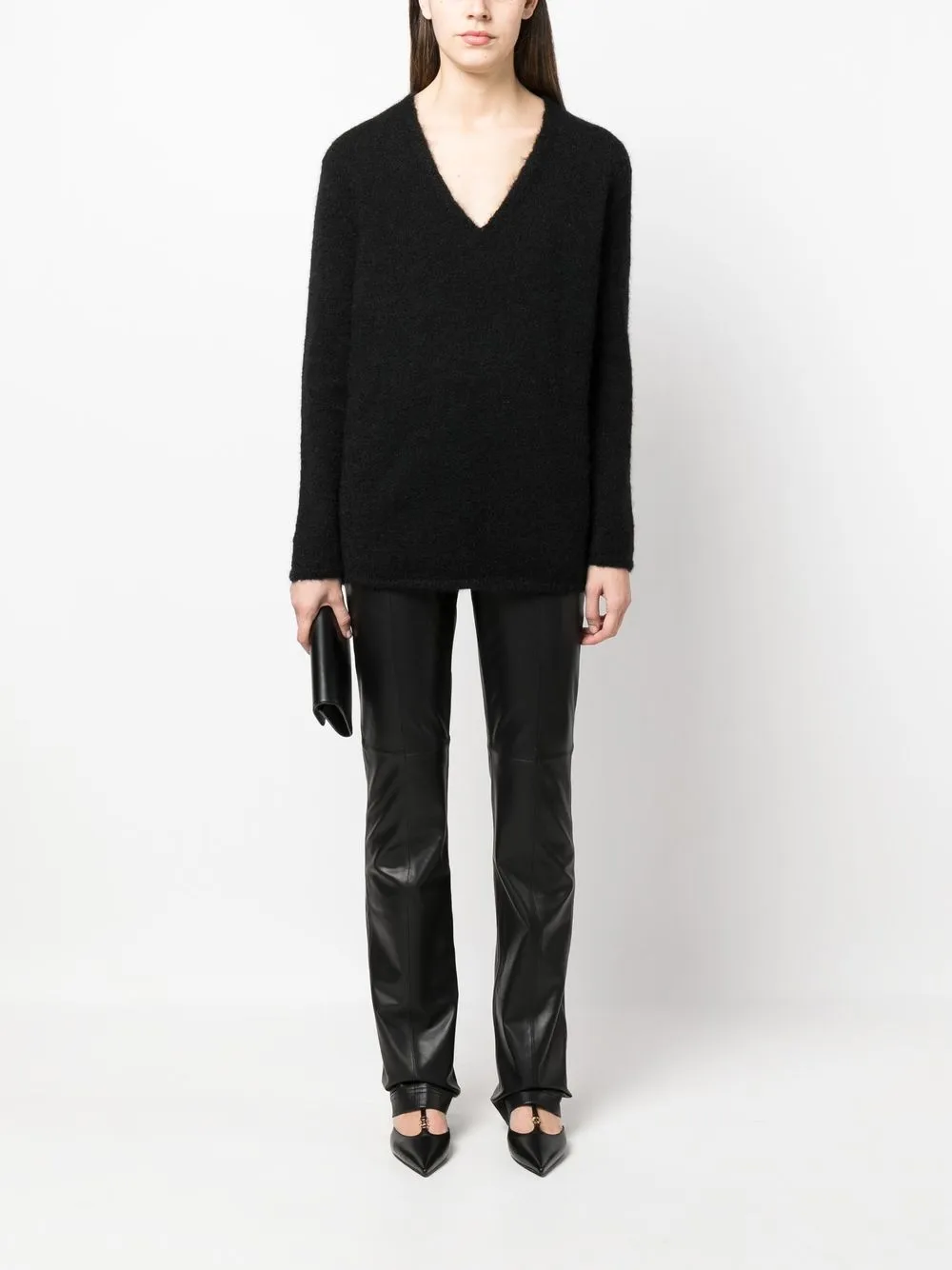  Tom Ford Pullover Mit V Ausschnitt   Schwarz 