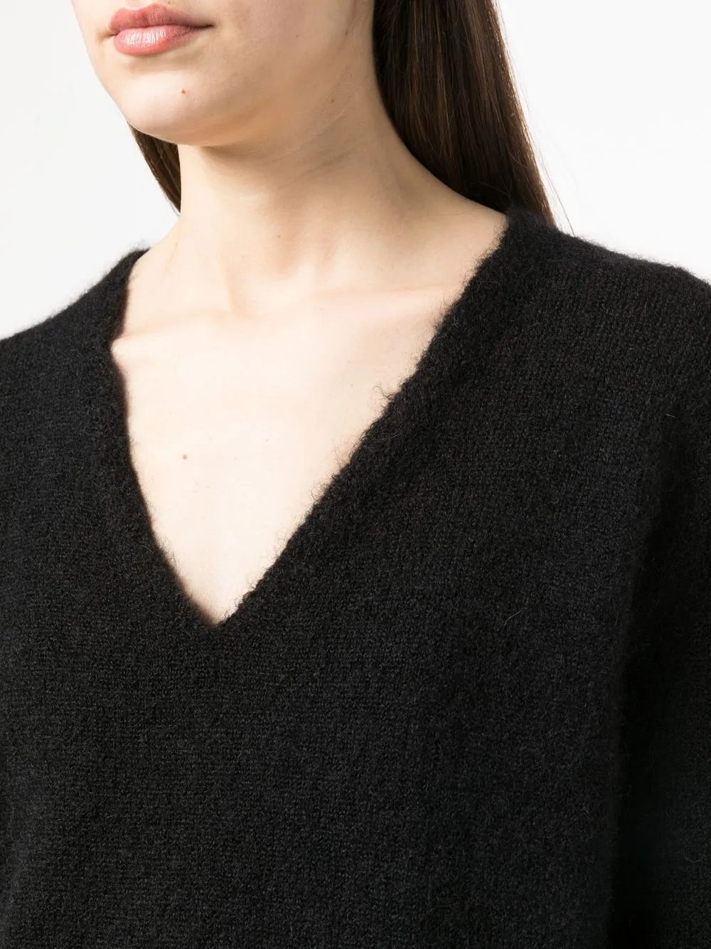 TOM FORD Trui met V-hals Zwart