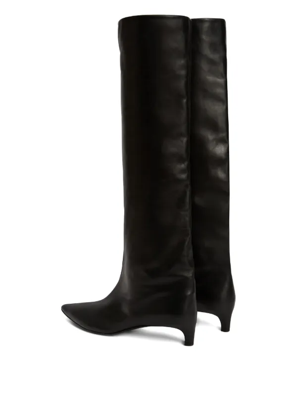 jil sander ロングブーツ　黒　 archive Jil Sander ロングブーツ | ブラック | FARFETCH JP