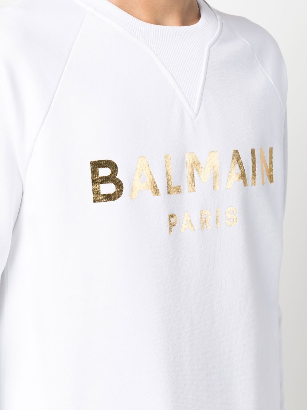 Affordable Balmain logo-print sweatshirt Men