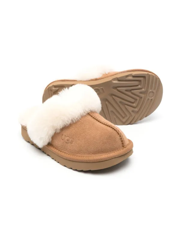 【特別送料無料！】 UGG Kids Cozy II Slippers | Brown | FARFETCH ブーツ・ブーティ