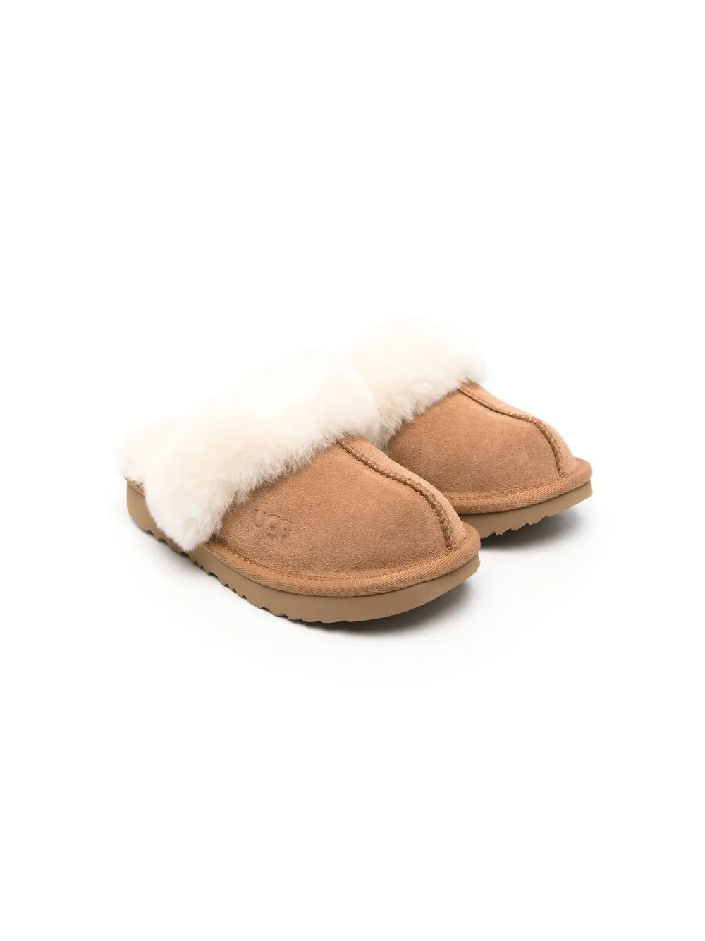 UGG Kids Cozy II Slippers Brown