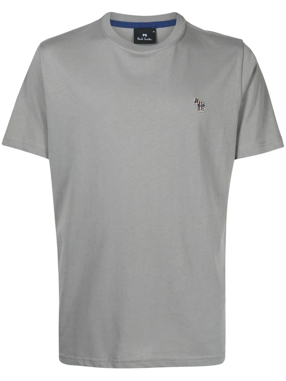 

PS Paul Smith playera con parche Zebra - Gris