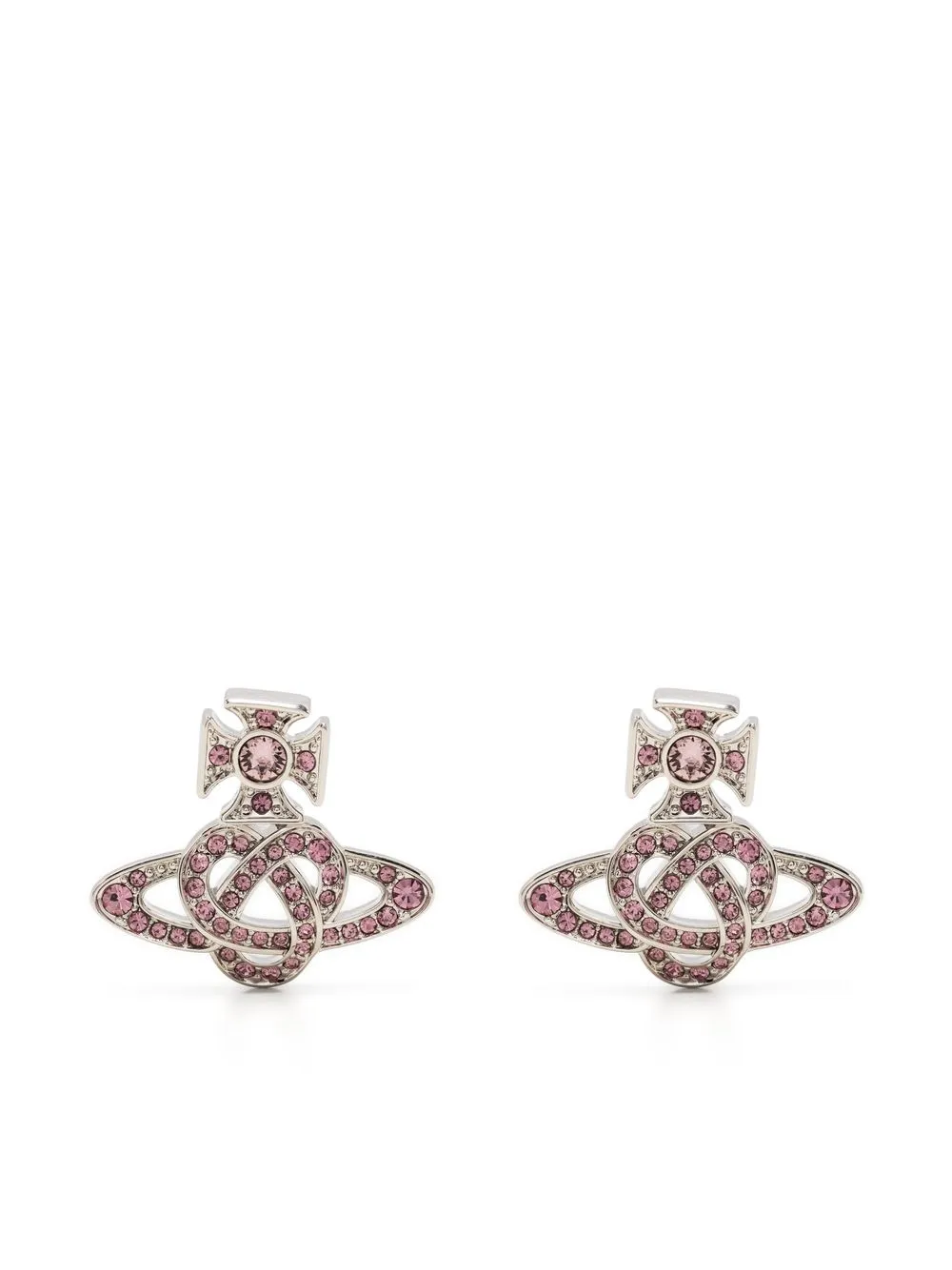 

Vivienne Westwood aretes Loudilla Orb - Rosado