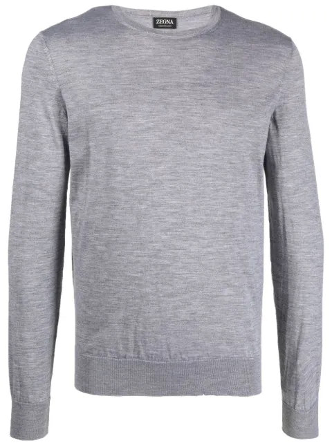 Zegna crew-neck cashmere jumper