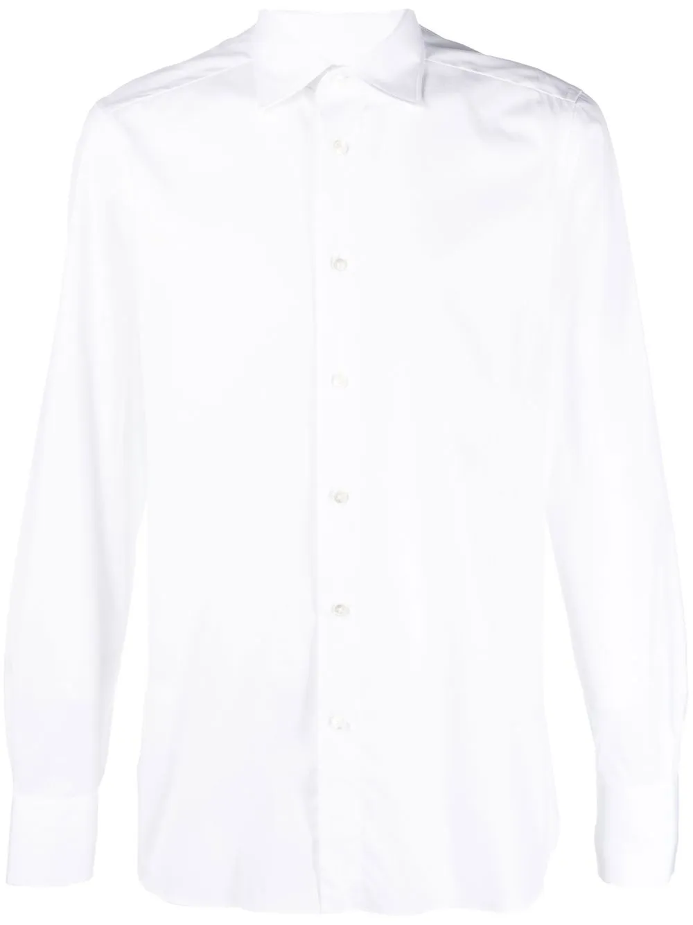 

Zegna long-sleeve button-up shirt - White