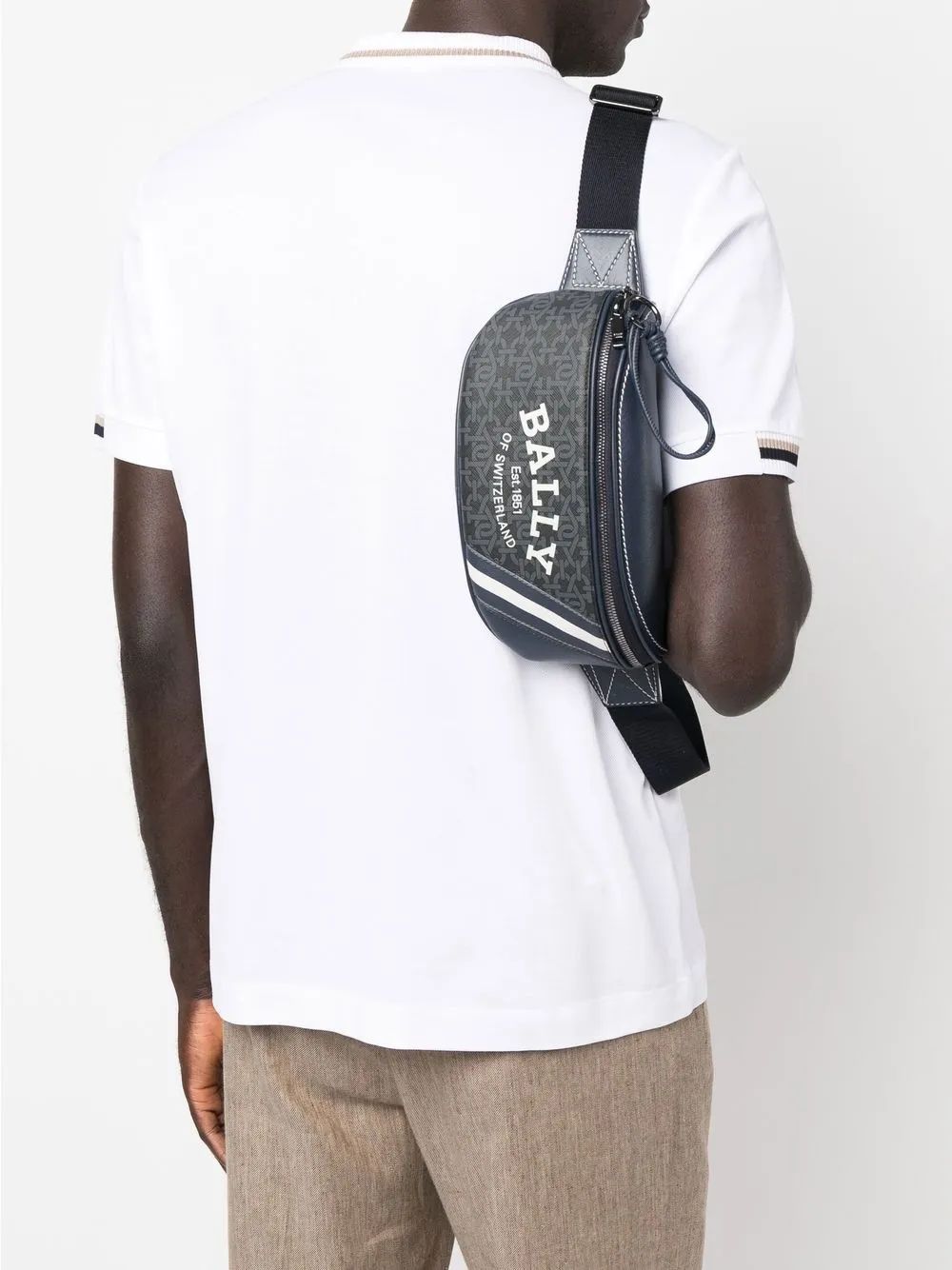 Bally logoprint Leather Belt Bag Farfetch