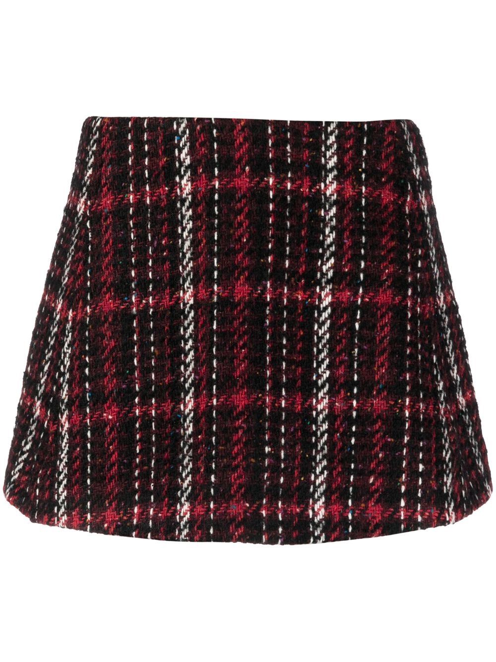 Image 1 of Marni A-line tweed miniskirt