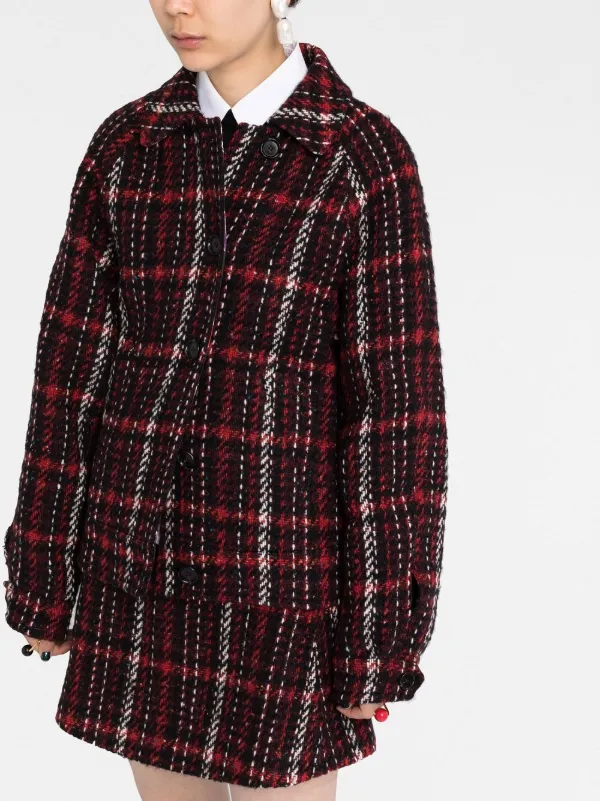 MARNI リバーシブル シングルジャケット Marni リバーシブル シングルジャケット | レッド | FARFETCH JP