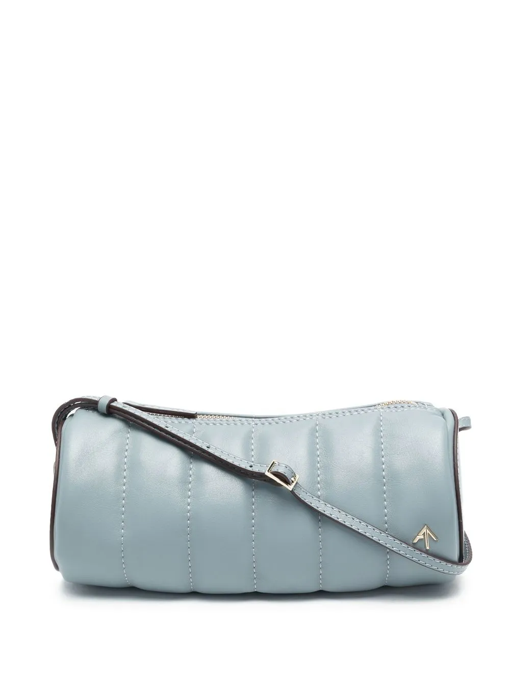 

Manu Atelier padded cylinder shoulder bag - Blue