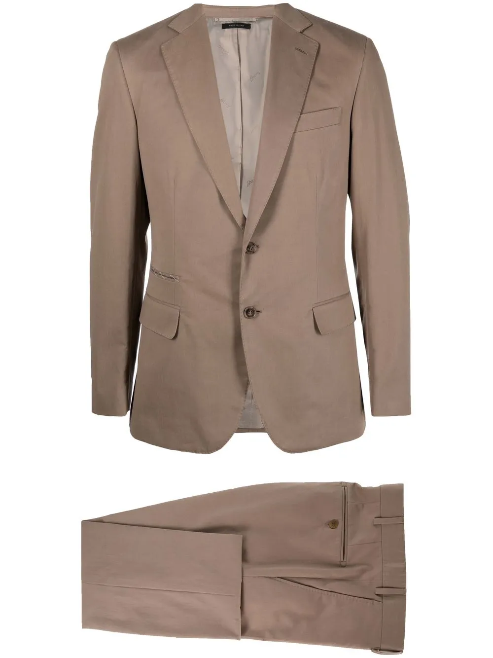 

Brioni single-breasted suit - Neutrals