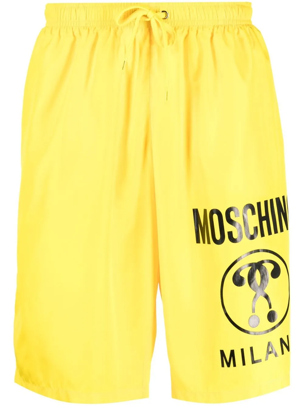 

Moschino shorts de playa con logo estampado - Amarillo