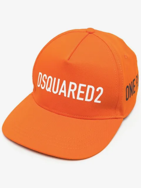 DSQUARED2 gorra con logo estampado