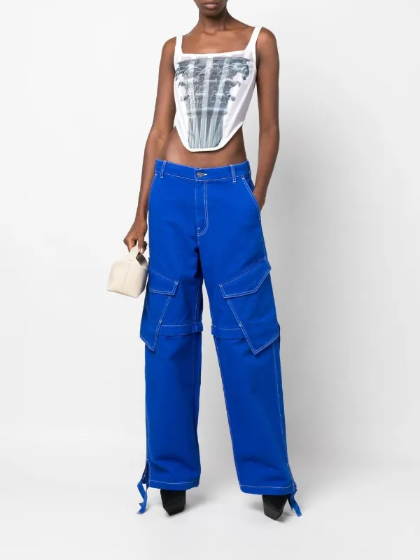 Dion Lee cotton-denim Parachute Jeans 