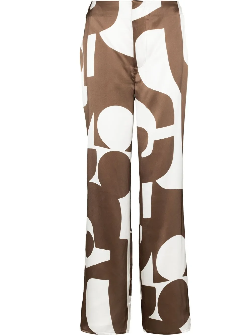 

SIR. pantalones Julien con estampado geométrico - ABSTRACT CHOCOLAT