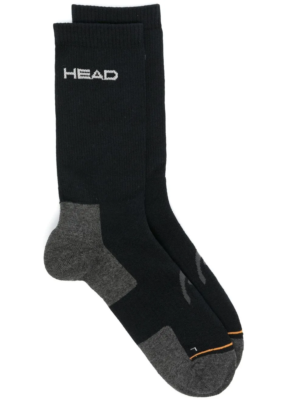 

HEAD logo-print knit socks - Black
