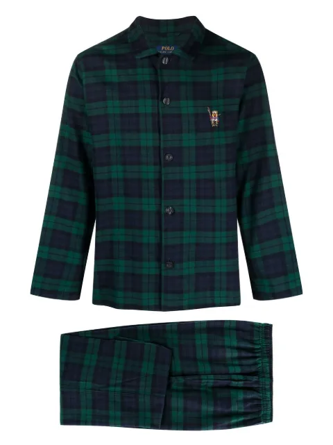 Polo Ralph Lauren check-pattern pajama set 