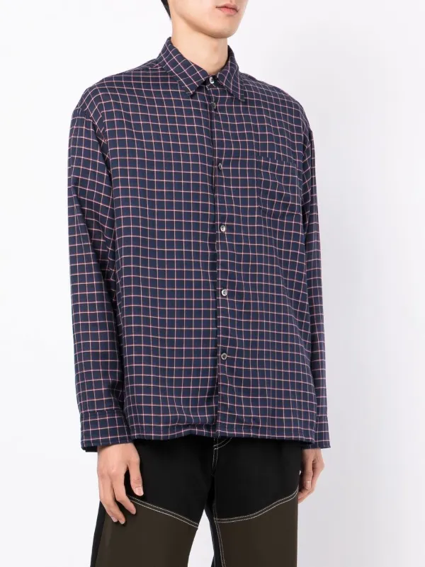 Balenciaga flannel hot sale