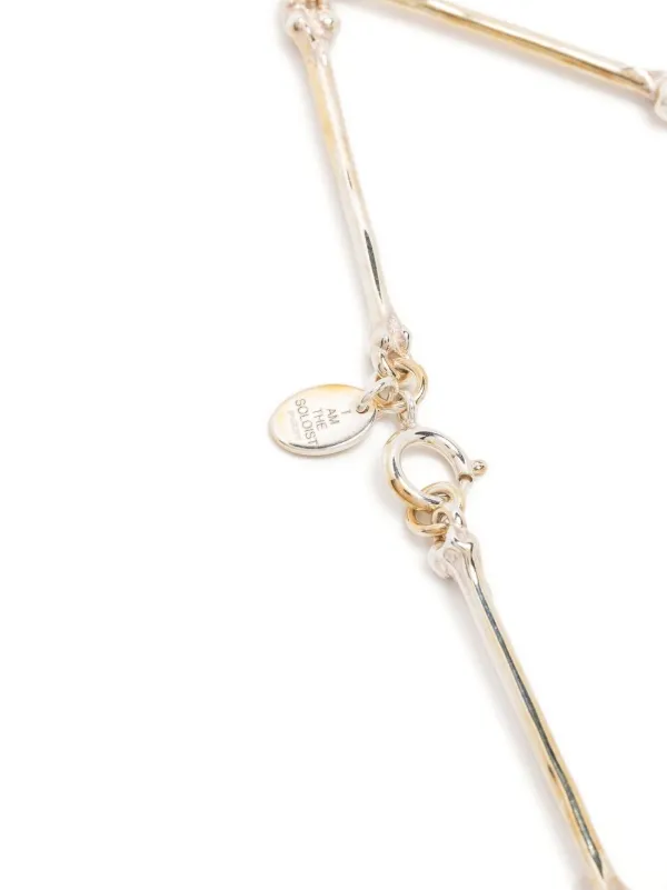 Takahiromiyashita The Soloist bar-link Chain Bracelet | Silver