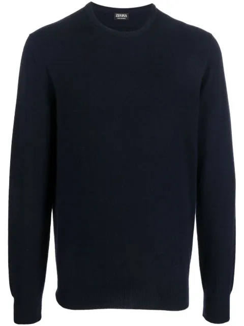 Zegna crew-neck cashmere jumper