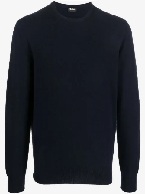 Zegna crew-neck cashmere jumper