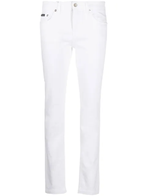 Dolce & Gabbana low-rise skinny trousers