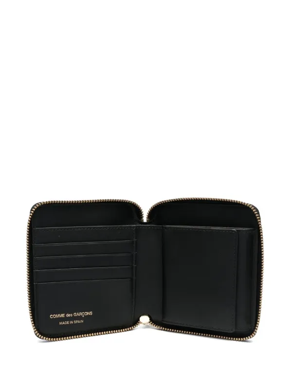折りたたみ財布 Comme Des Garcons Wallet Zip Around Wallet Commes des Garcons Fluo squares Zip around Leather Wallet | eBay