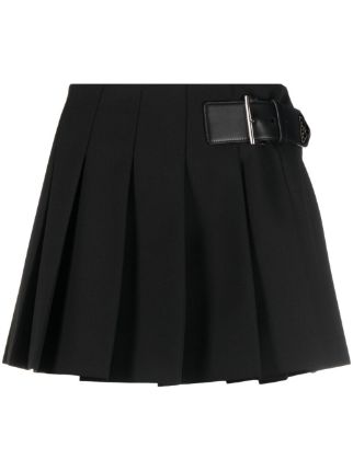 Prada box-pleat Mini Skirt - Farfetch