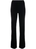 Alexander Wang logo-tape detail trousers - Black