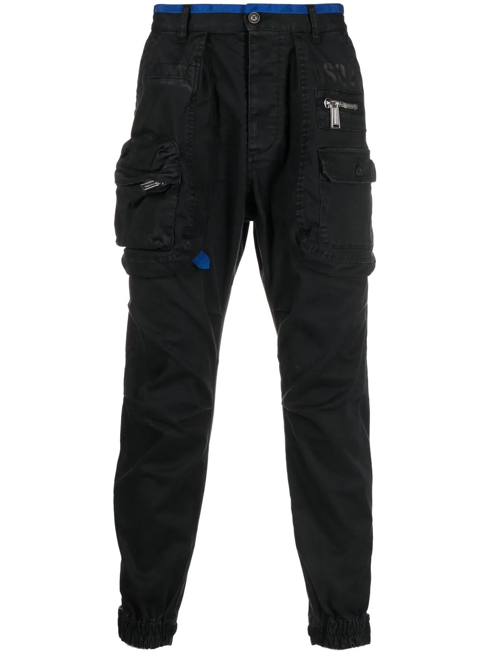 

Dsquared2 pantalones cargo slim - Negro