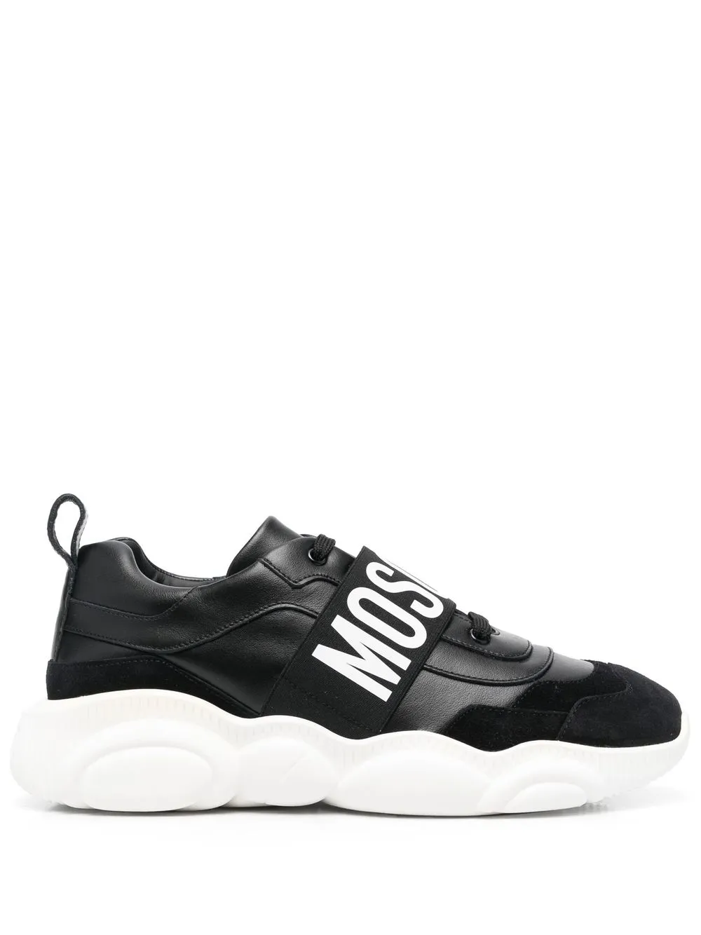 Moschino logo-print Strap Sneakers - Farfetch