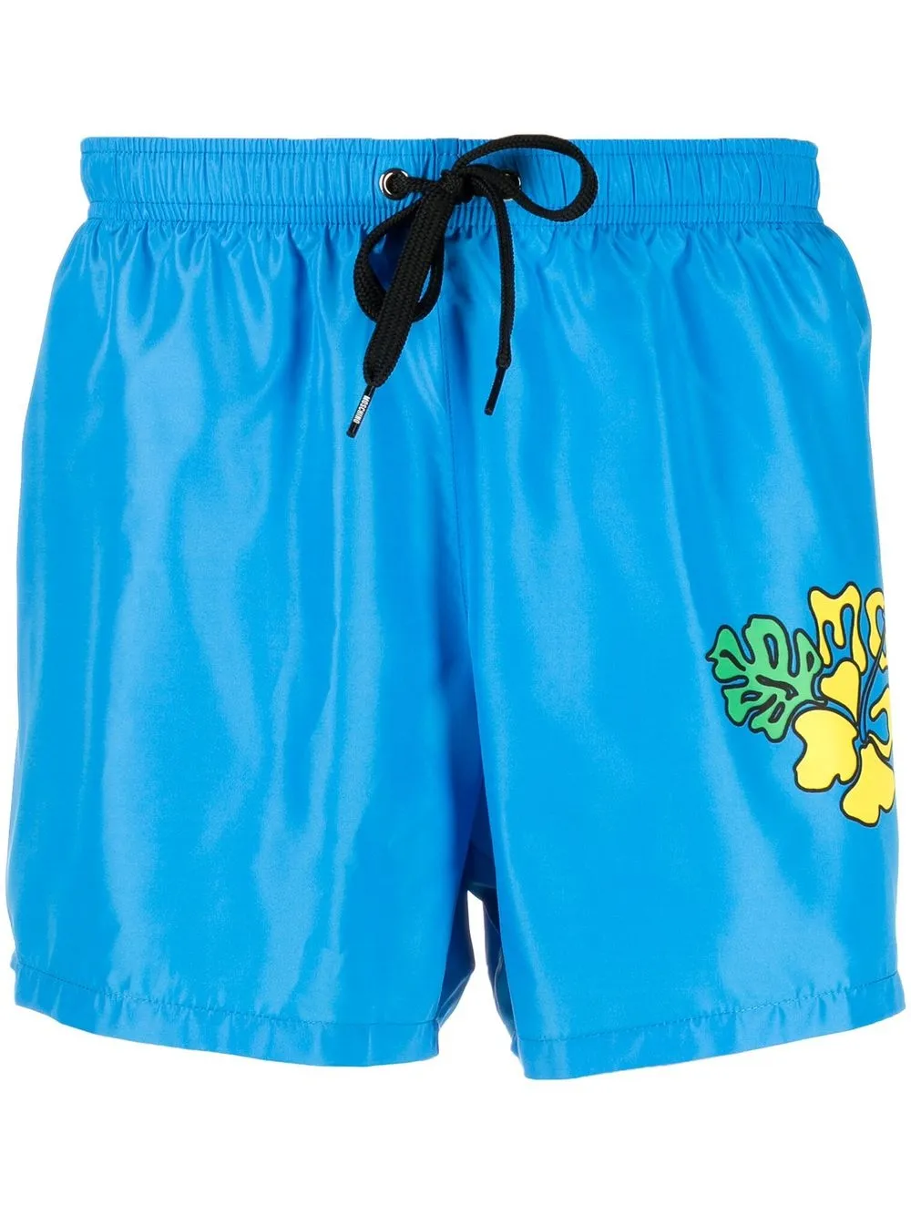 

Moschino shorts de playa con estampado floral - Azul