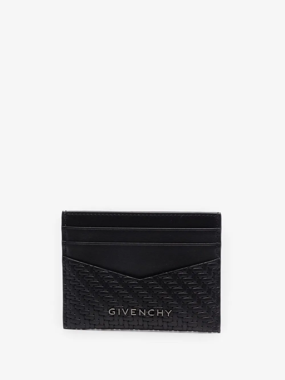 Givenchy logo-plaque detail card holder | Black | Image 1