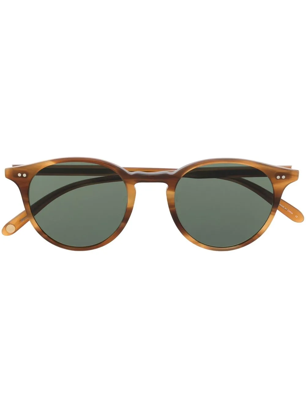 

Garrett Leight tortoiseshell-frame design sunglasses - Brown