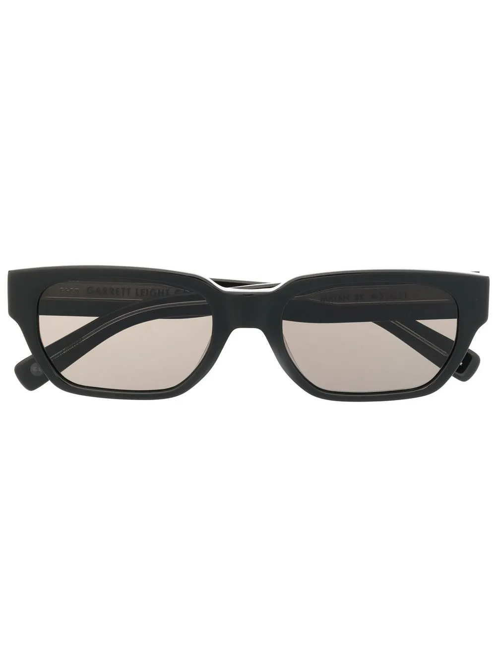 

Garrett Leight lentes de sol con armazón rectangular - Negro