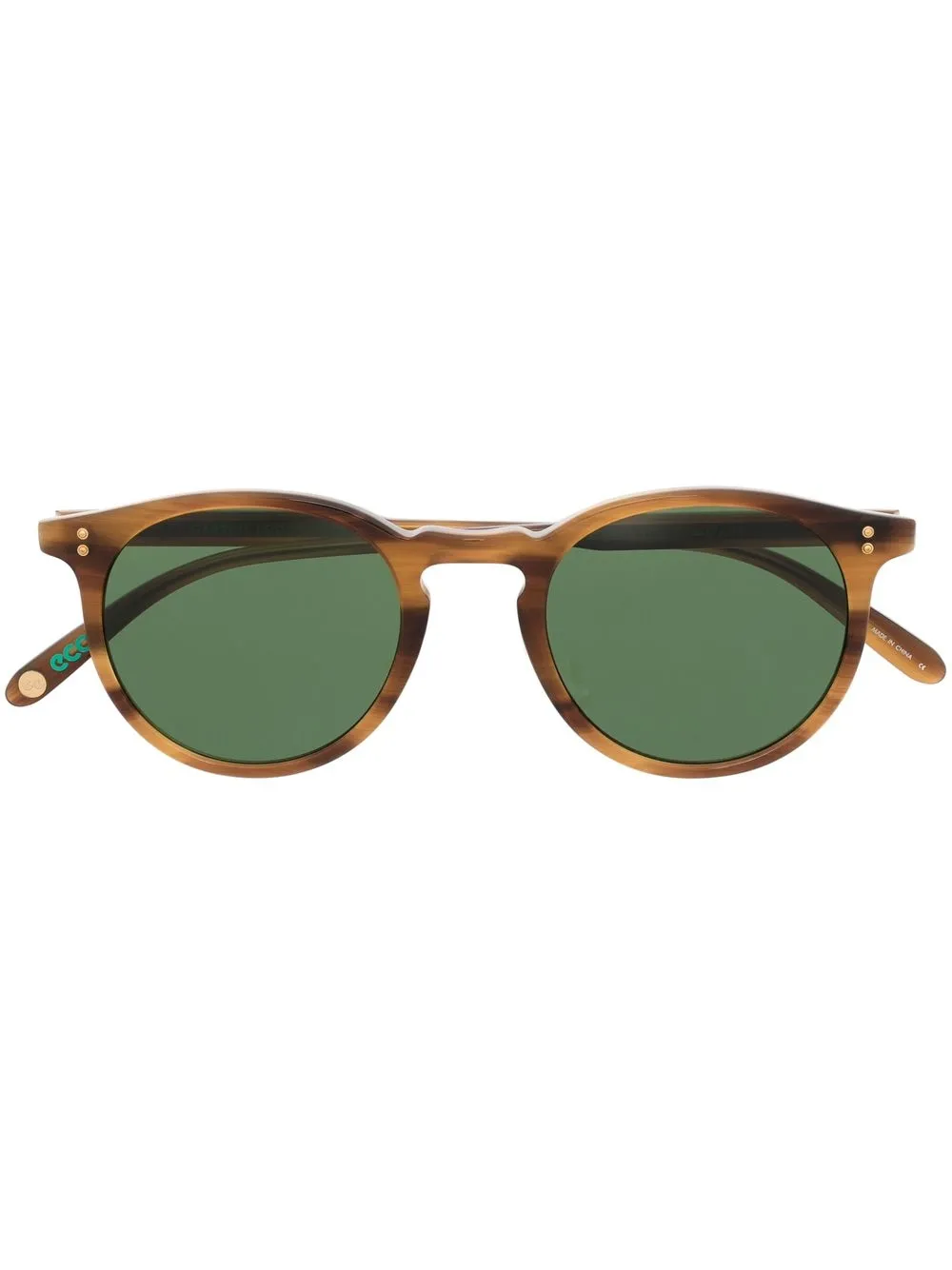 

Garrett Leight tortoiseshell-frame design sunglasses - Brown