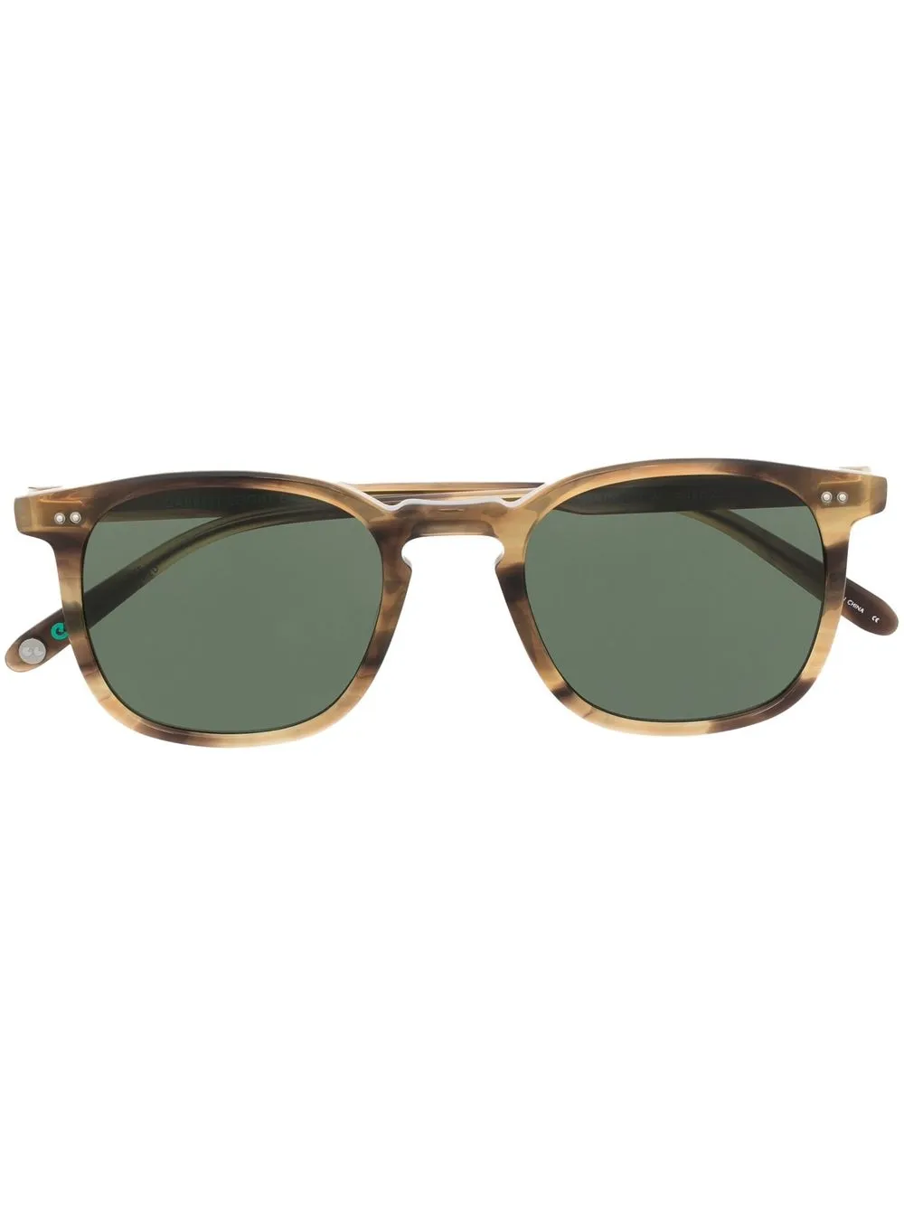 

Garrett Leight lentes de sol Ruskin Eco con armazón cuadrada - Neutro