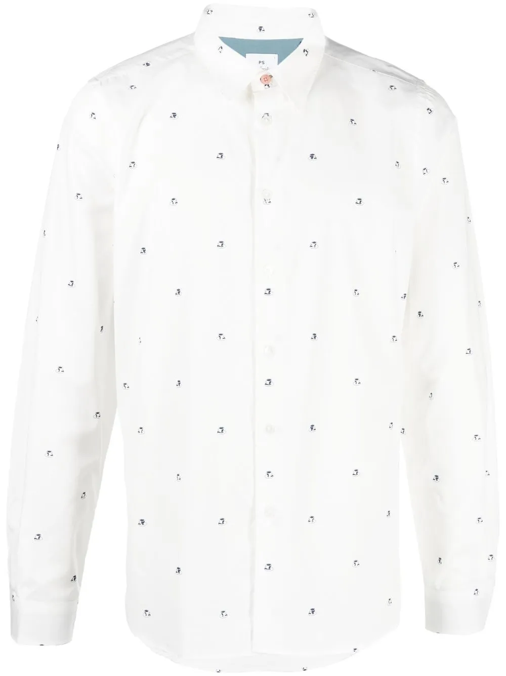 PS Paul Smith organic-cotton long-sleeved Shirt - Farfetch