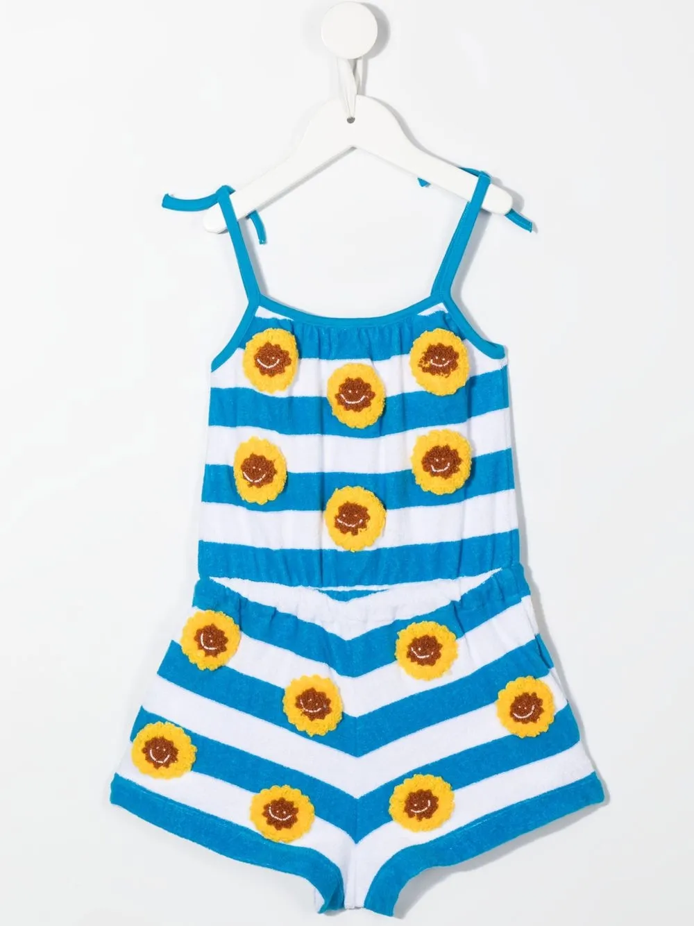 Stella McCartney Kids Playsuit met print - Wit