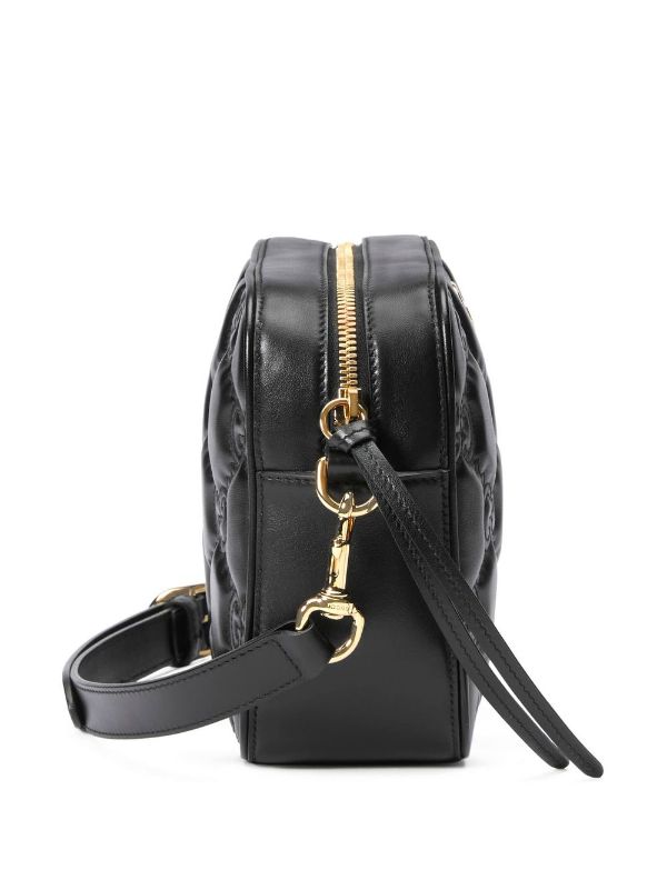 Gucci signature small camera best sale crossbody bag