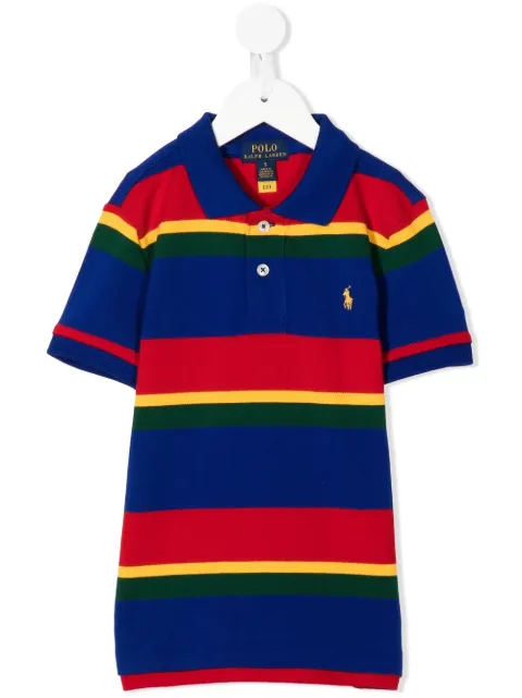 POLO RALPH LAUREN KIDS striped polo shirt