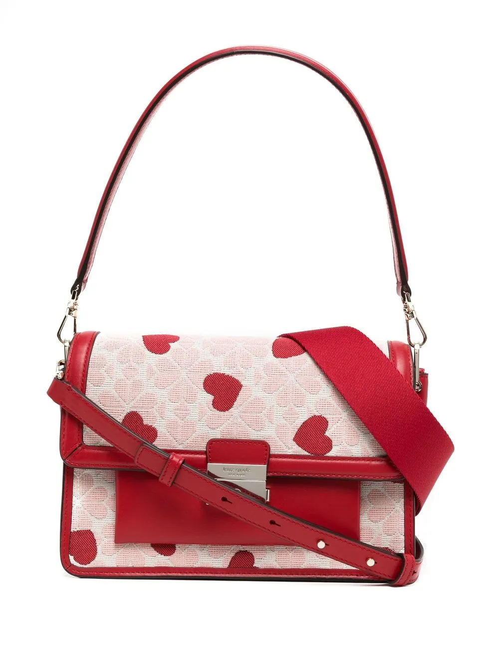 

Kate Spade bolsa satchel floral - Rosado