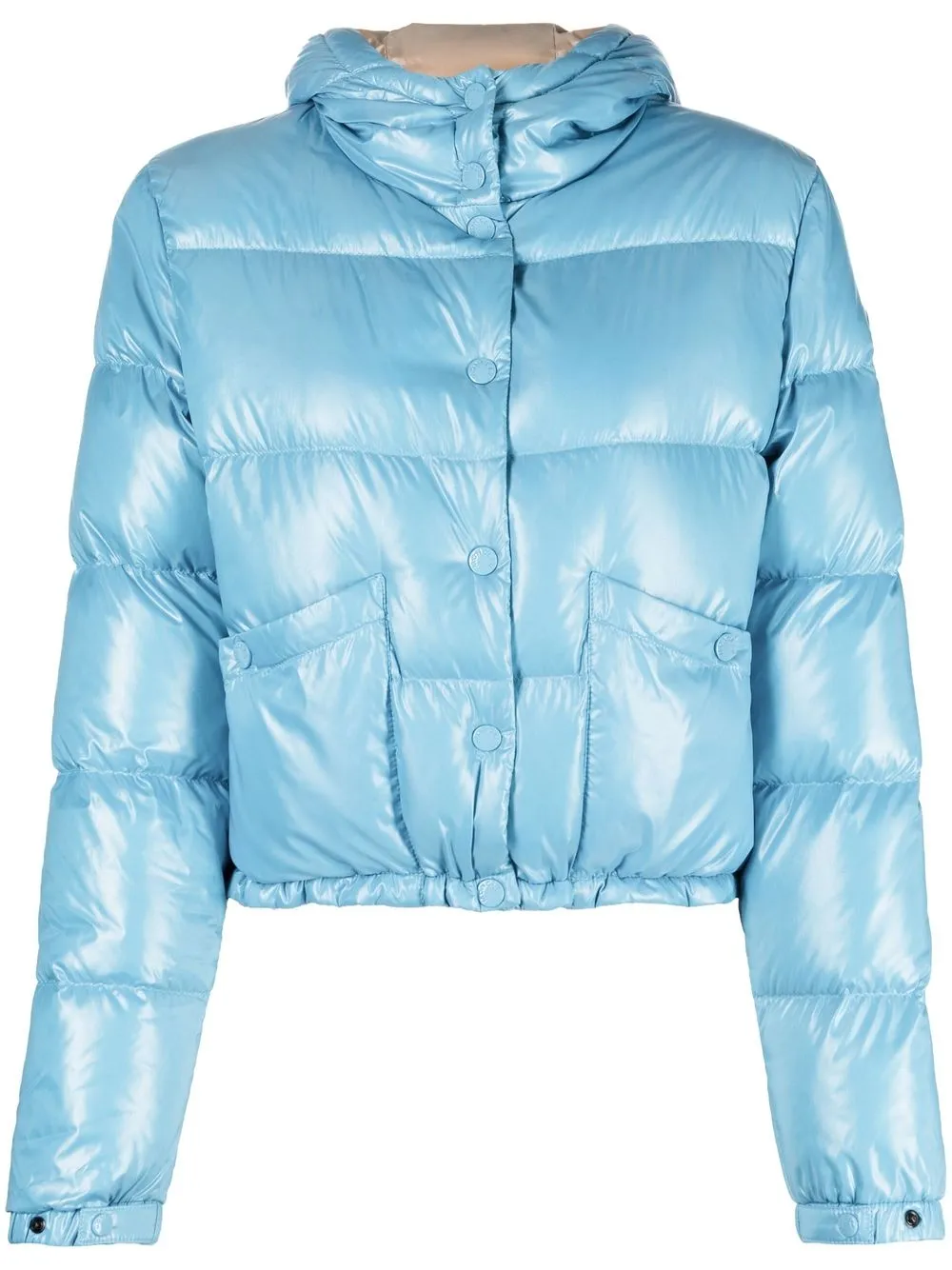 

Moncler chamarra corta Bardanette - Azul