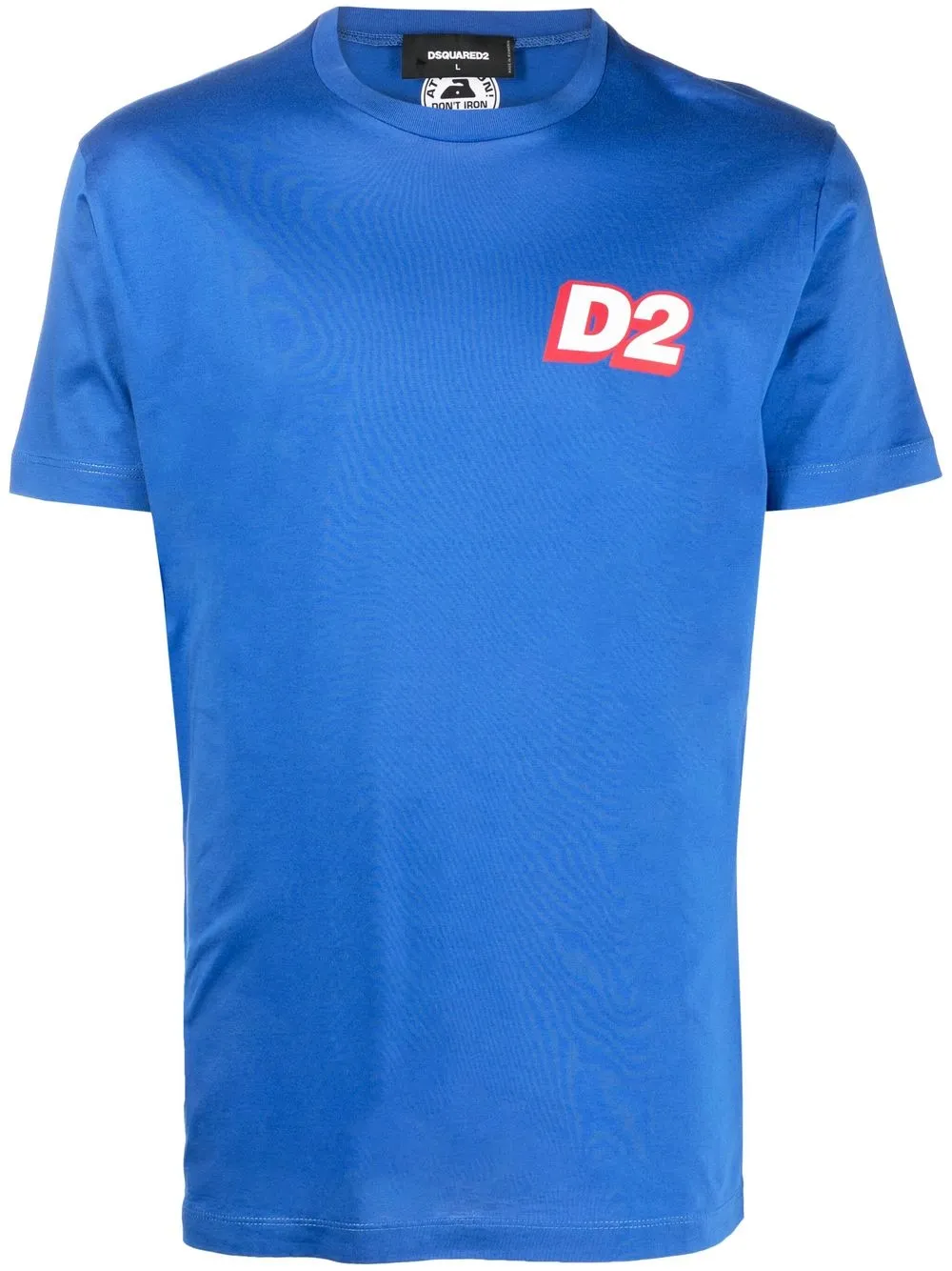 

Dsquared2 playera manga corta con logo estampado - Azul